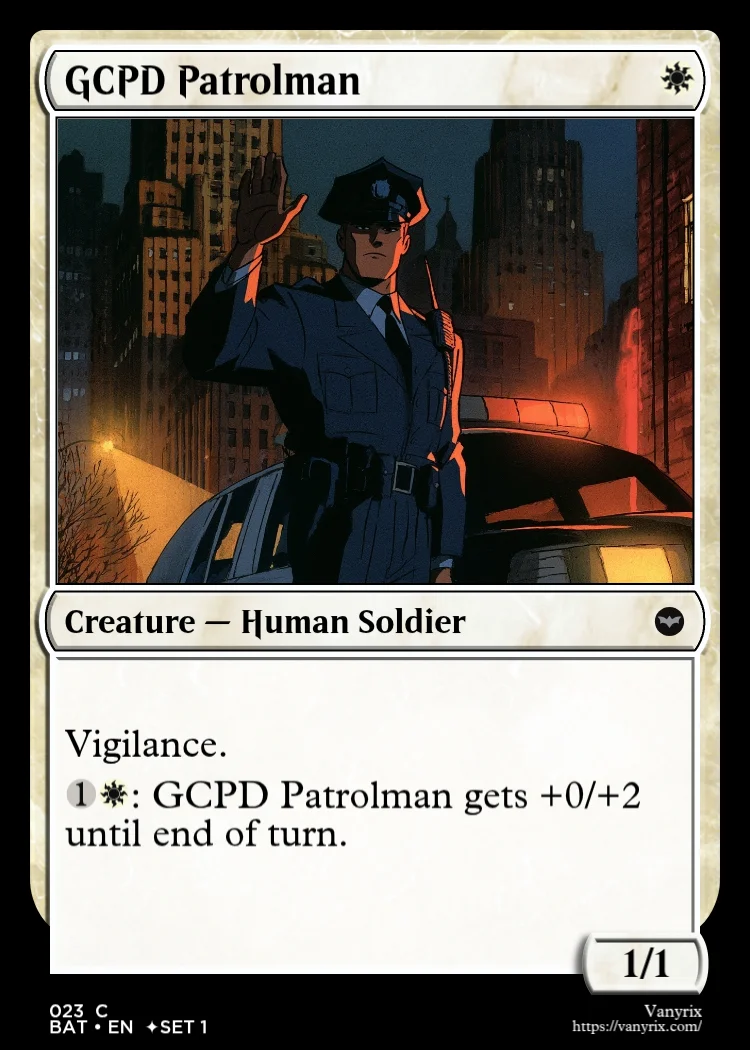 GCPD Patrolman