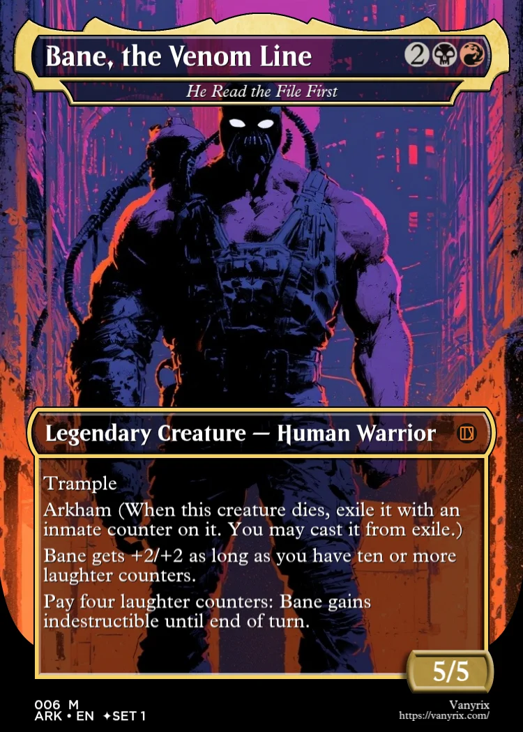 Bane, the Venom Line