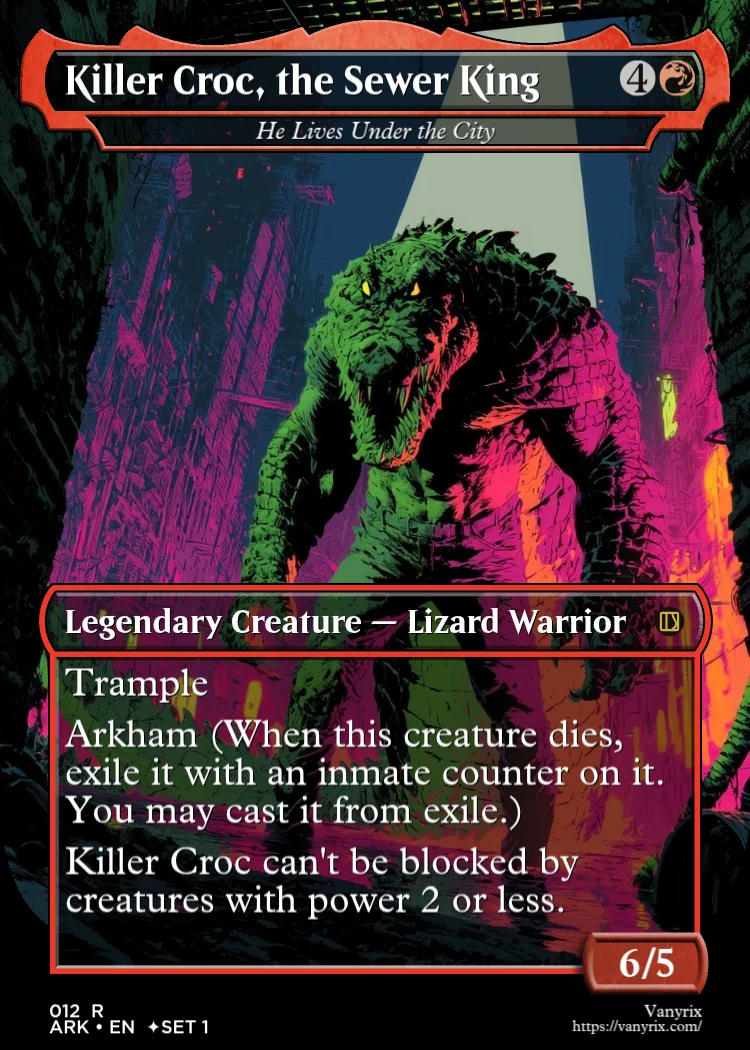 Killer Croc, the Sewer King