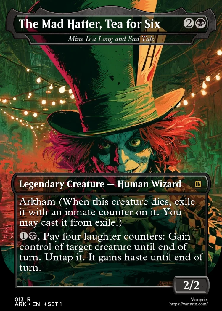 The Mad Hatter, Tea for Six