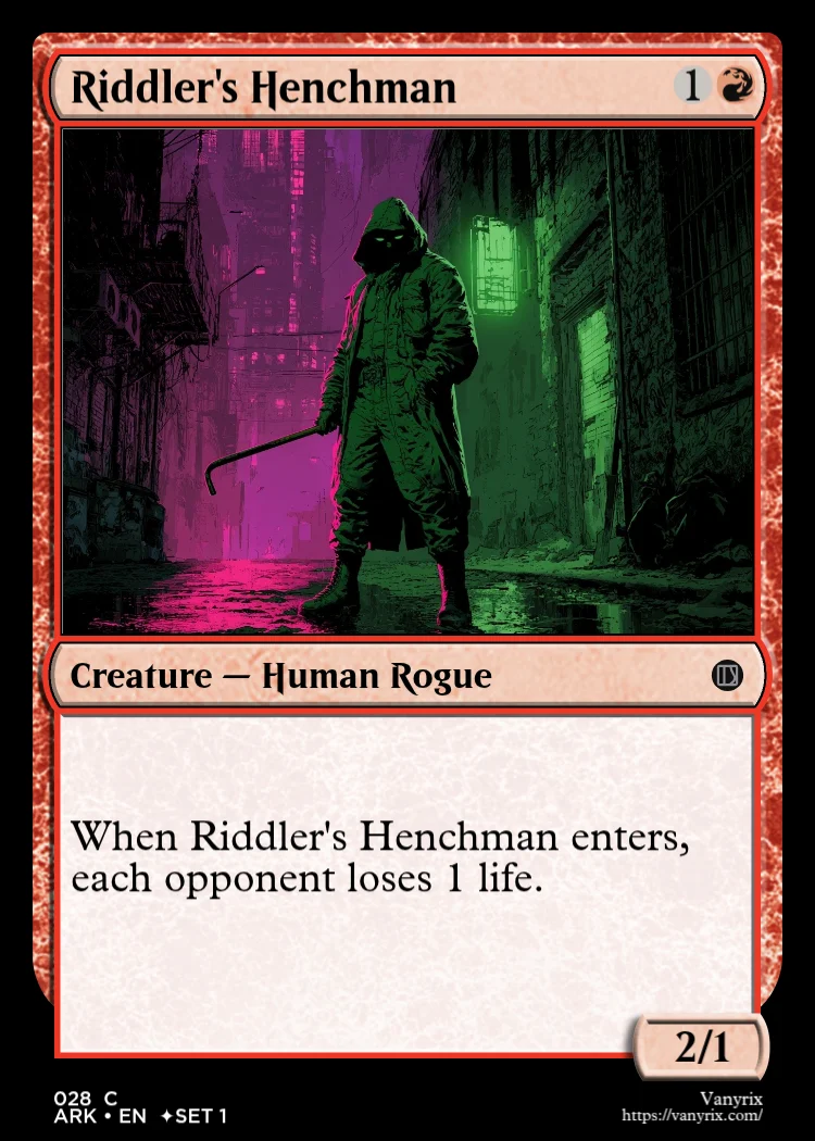 Riddler's Henchman