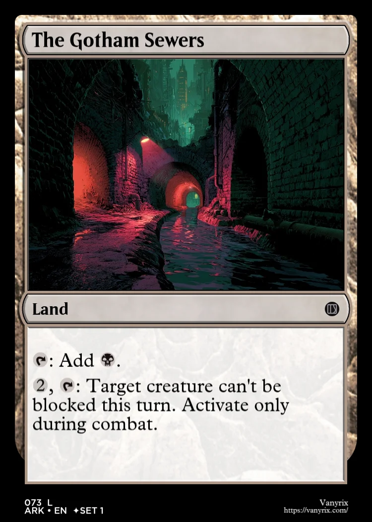 The Gotham Sewers