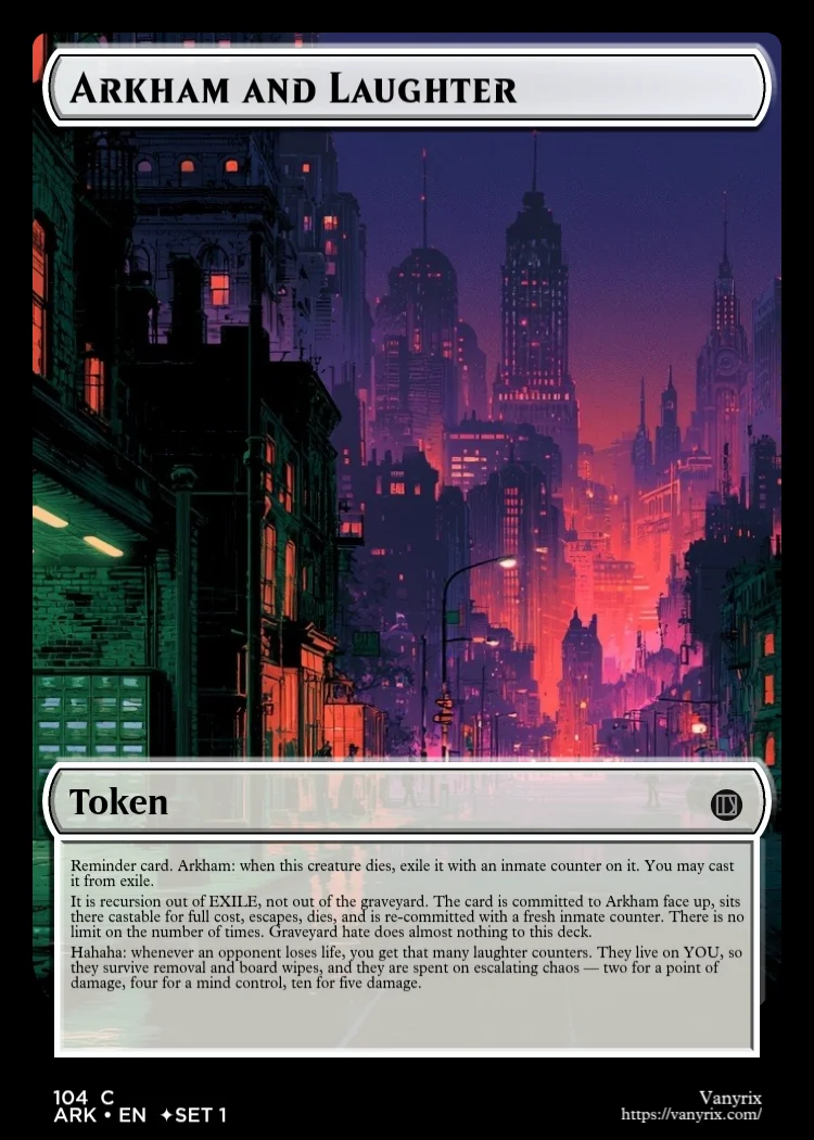 Arkham and Laughter