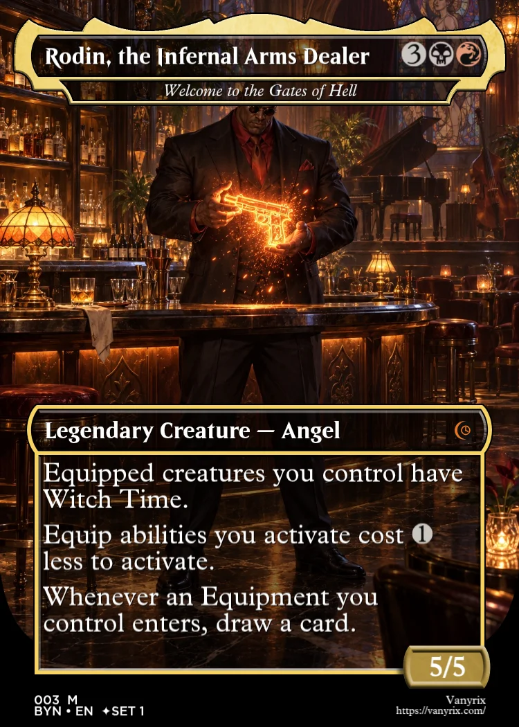 Rodin, the Infernal Arms Dealer