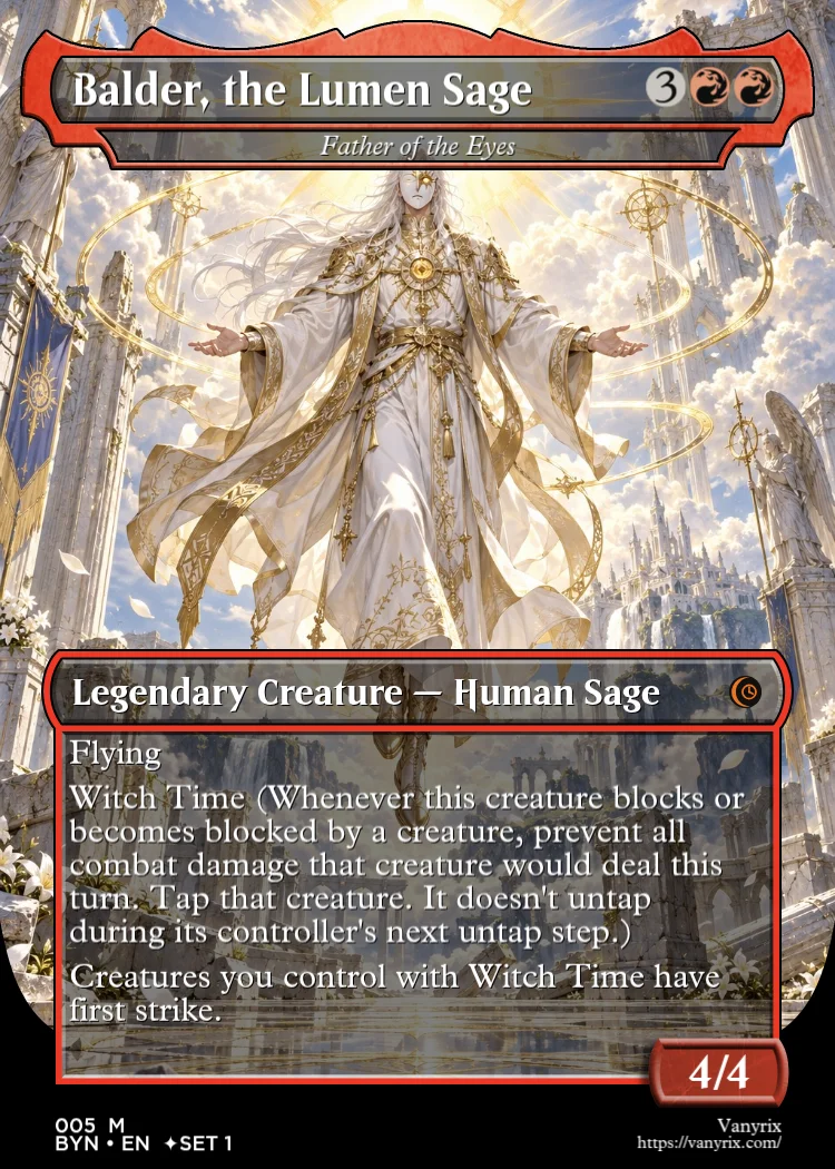 Balder, the Lumen Sage