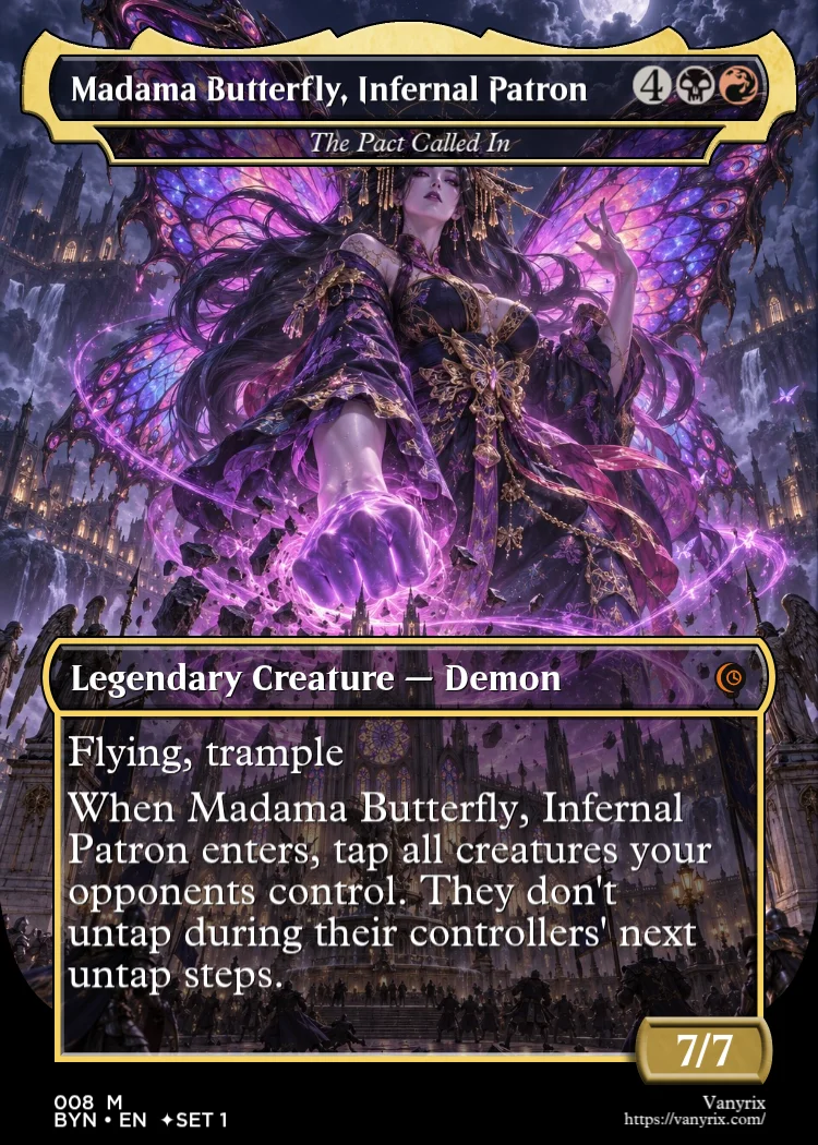 Madama Butterfly, Infernal Patron