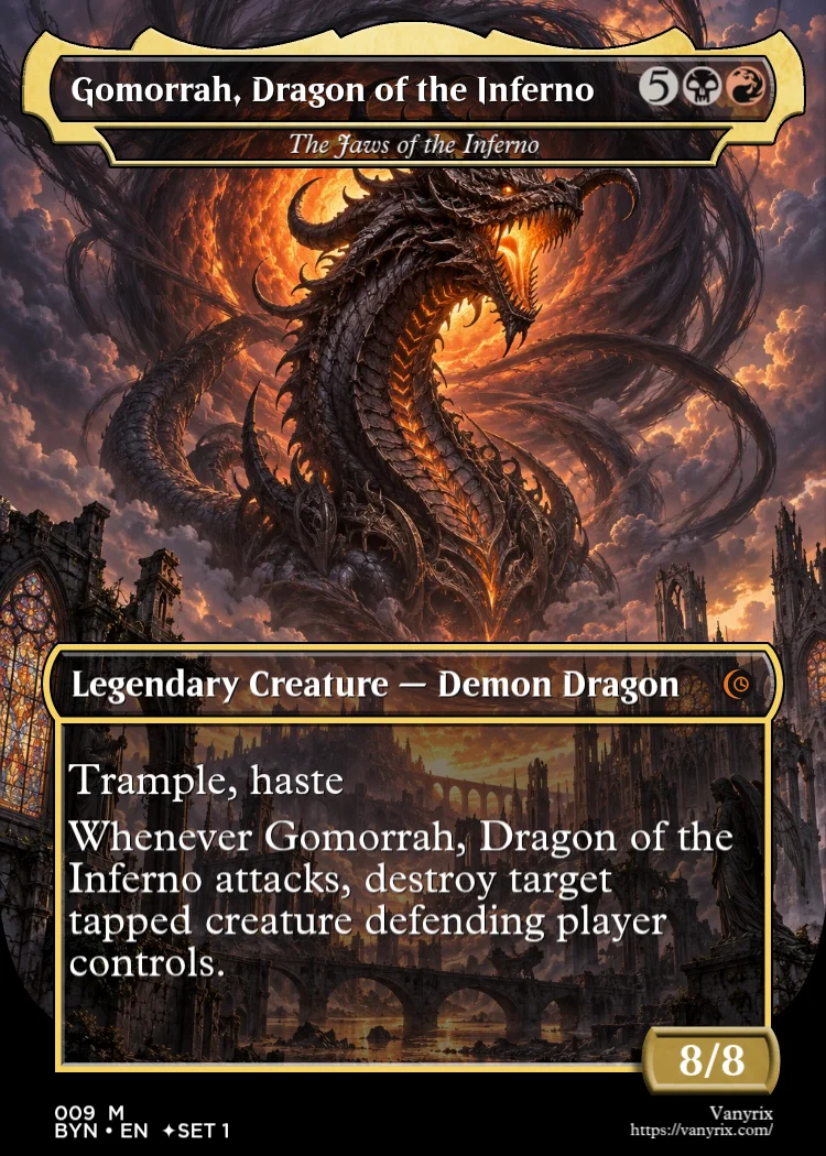Gomorrah, Dragon of the Inferno