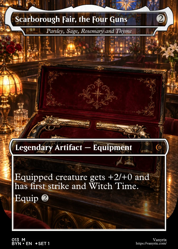 Scarborough Fair, the Four Guns