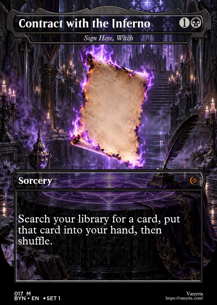 Contract with the Inferno