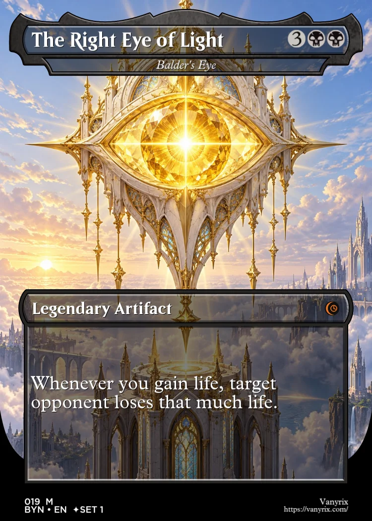 The Right Eye of Light