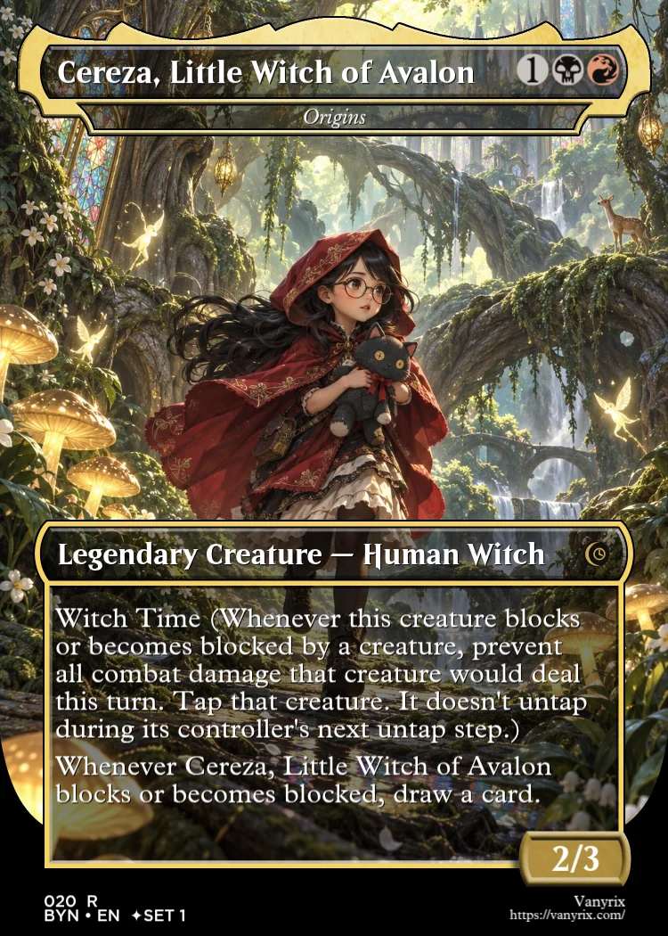 Cereza, Little Witch of Avalon