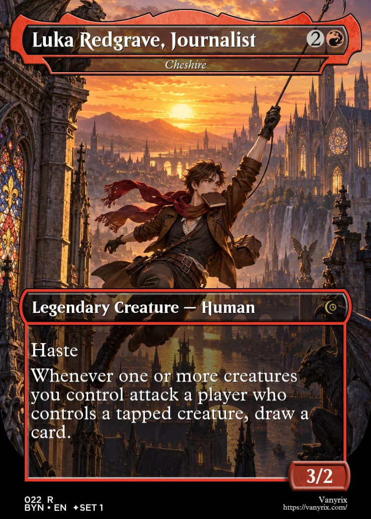 Luka Redgrave, Journalist
