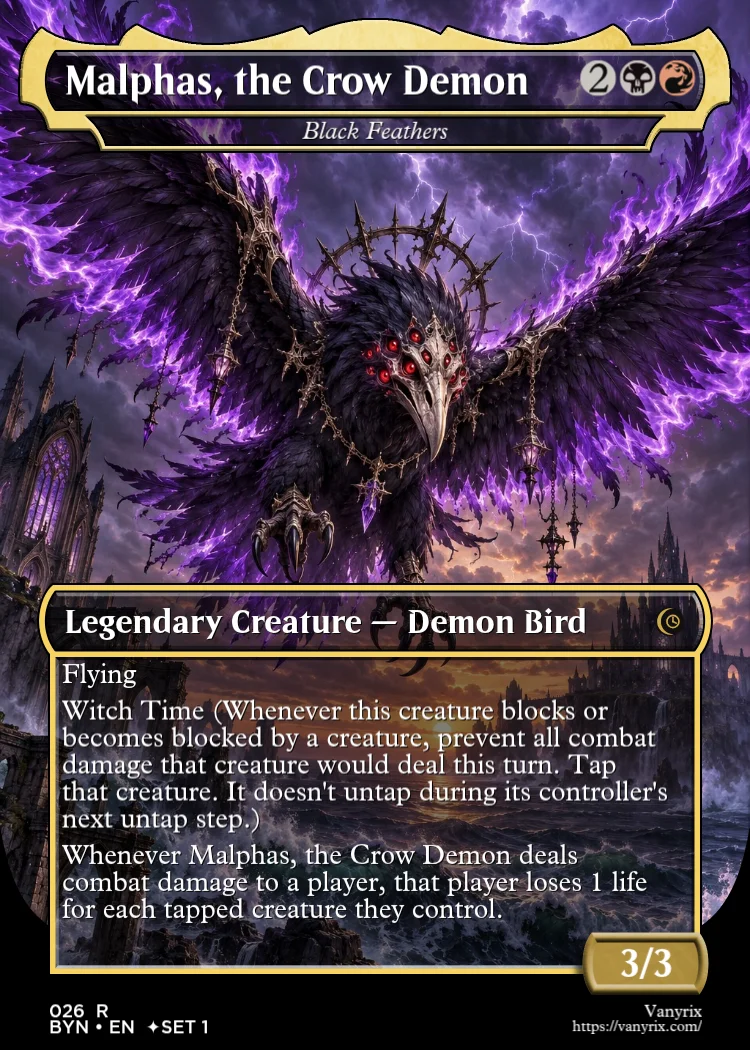 Malphas, the Crow Demon