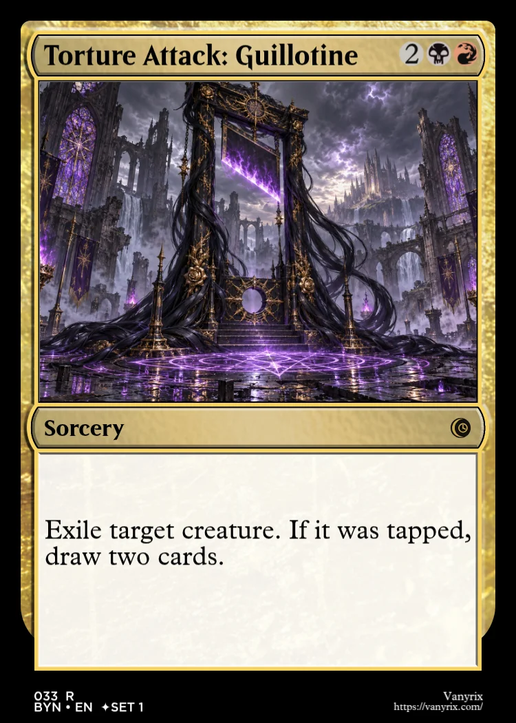 Torture Attack: Guillotine