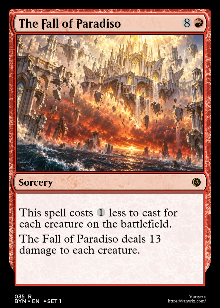 The Fall of Paradiso
