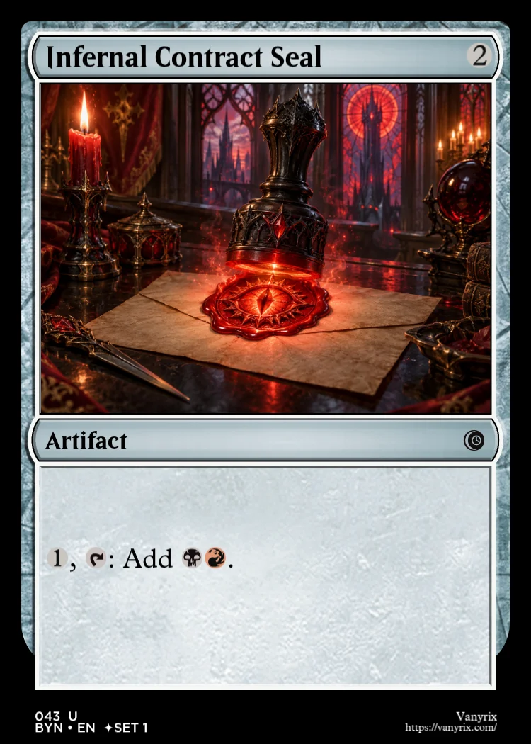 Infernal Contract Seal