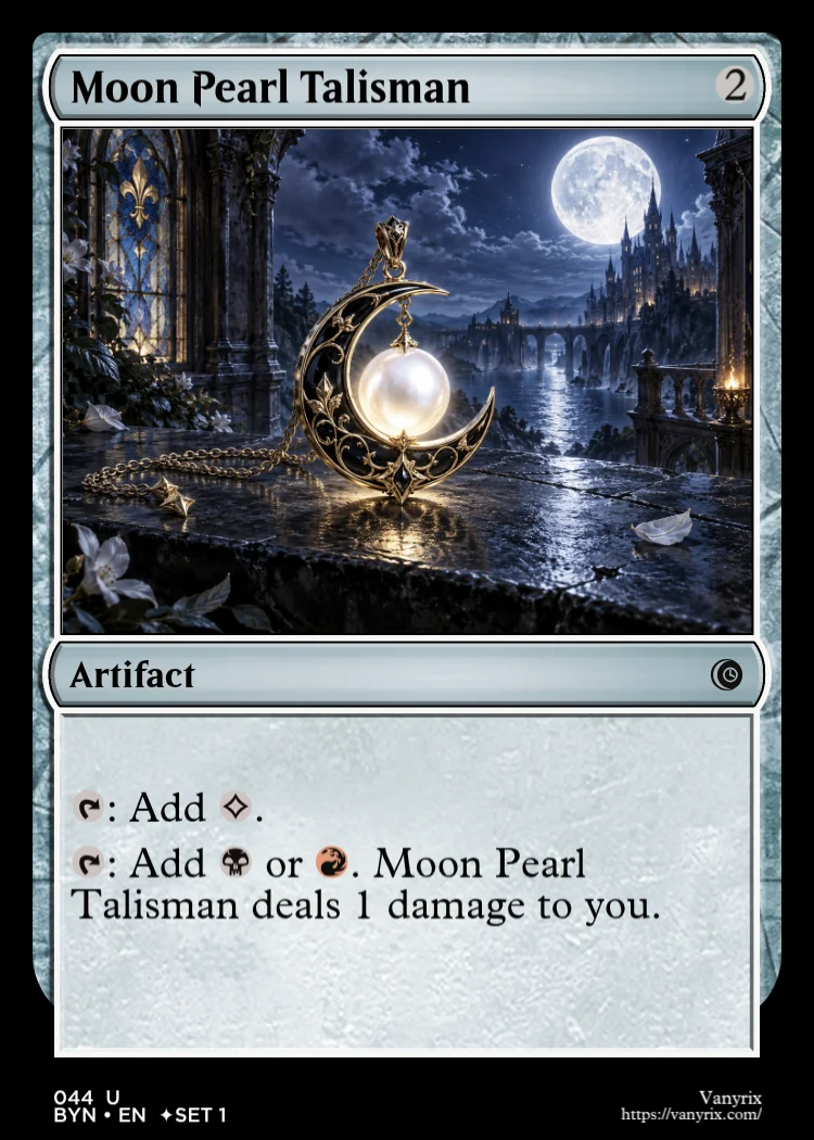 Moon Pearl Talisman
