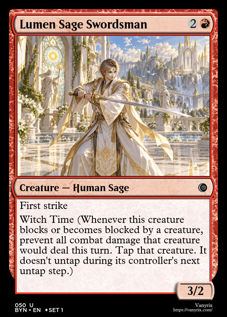 Lumen Sage Swordsman