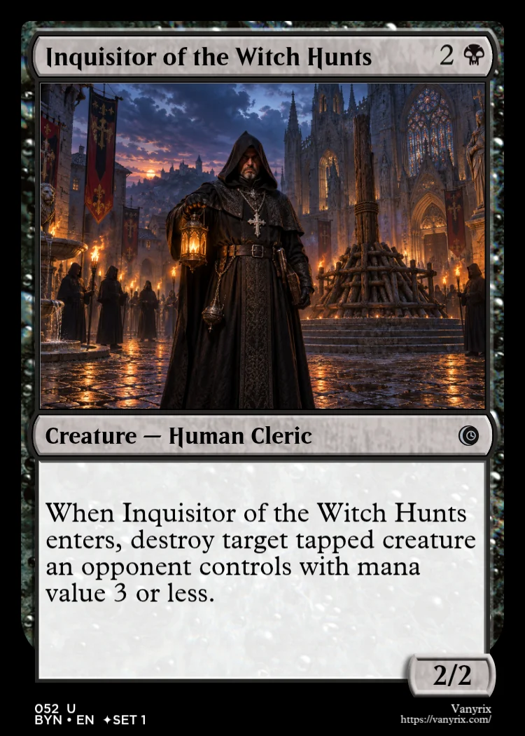 Inquisitor of the Witch Hunts