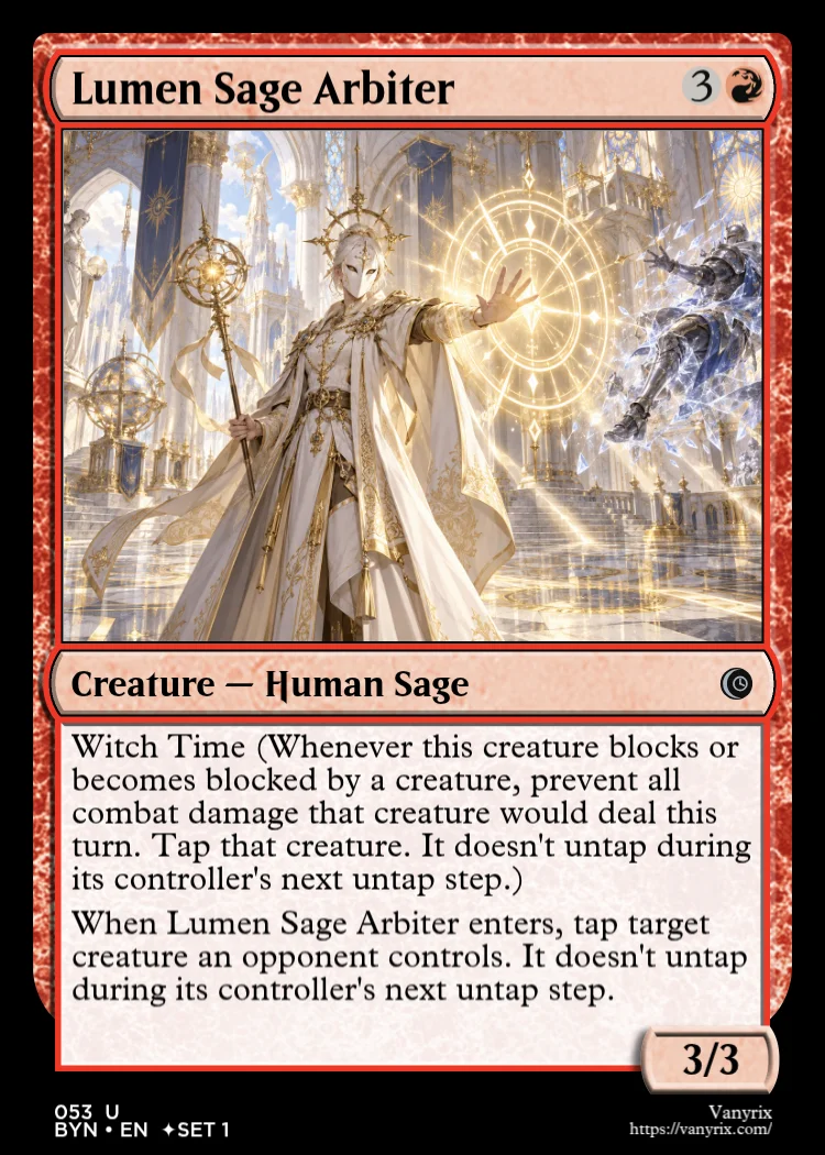 Lumen Sage Arbiter