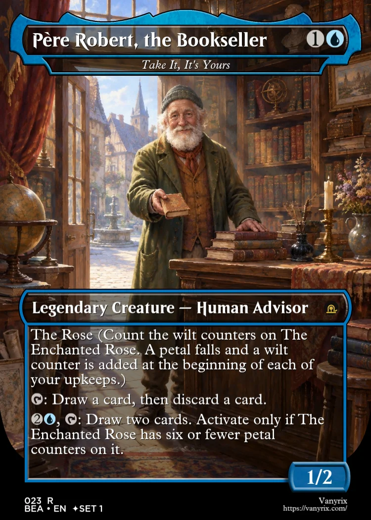 Père Robert, the Bookseller