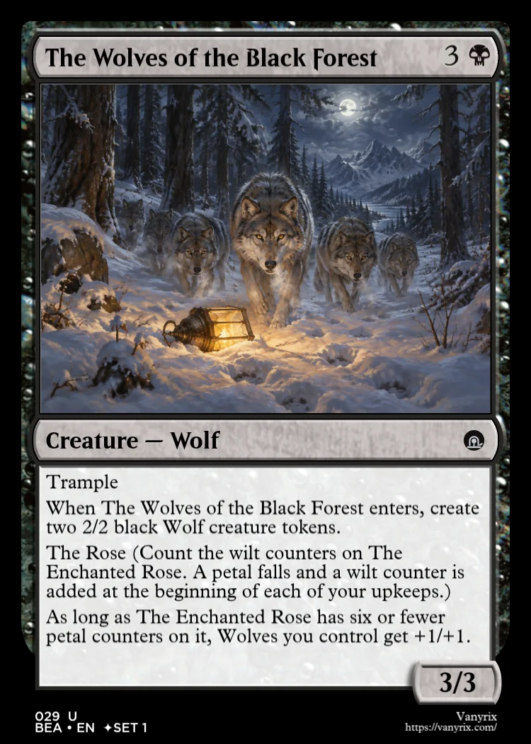 The Wolves of the Black Forest
