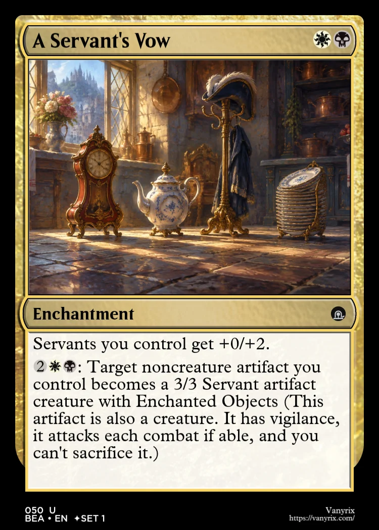 A Servant's Vow