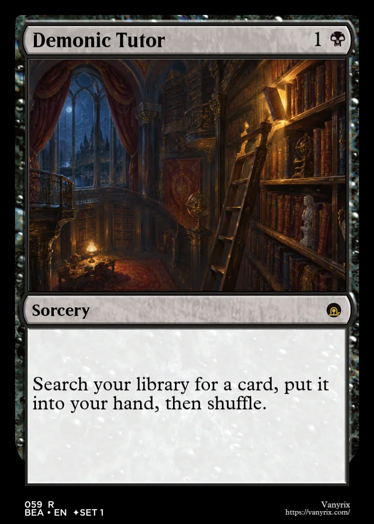Demonic Tutor
