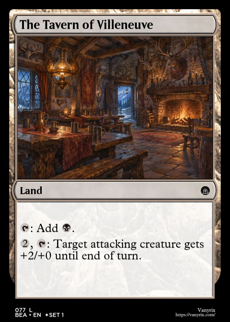 The Tavern of Villeneuve