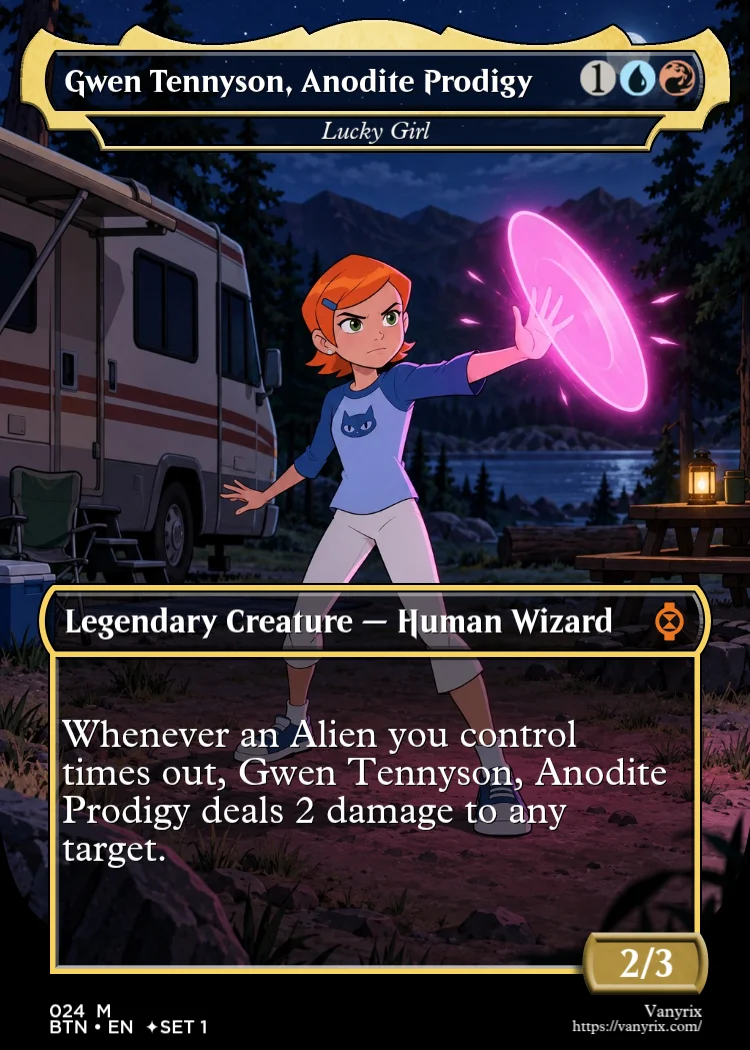 Gwen Tennyson, Anodite Prodigy