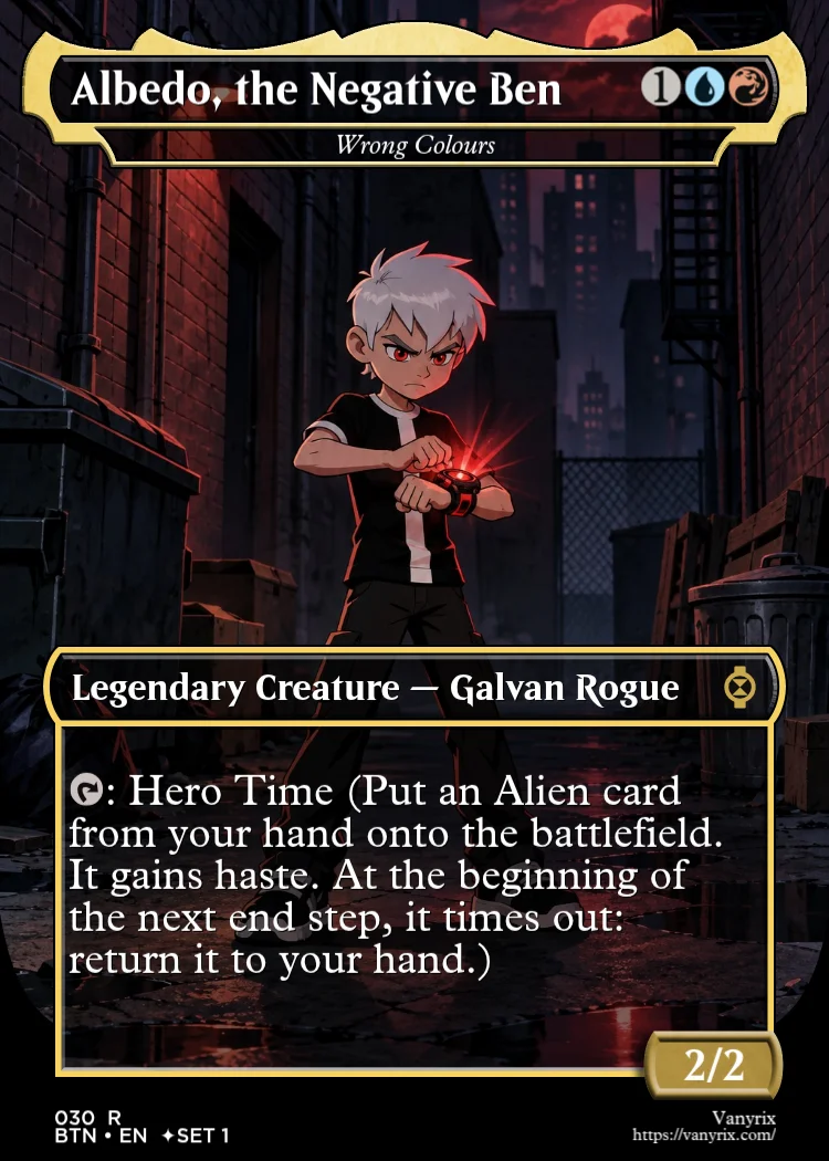 Albedo, the Negative Ben