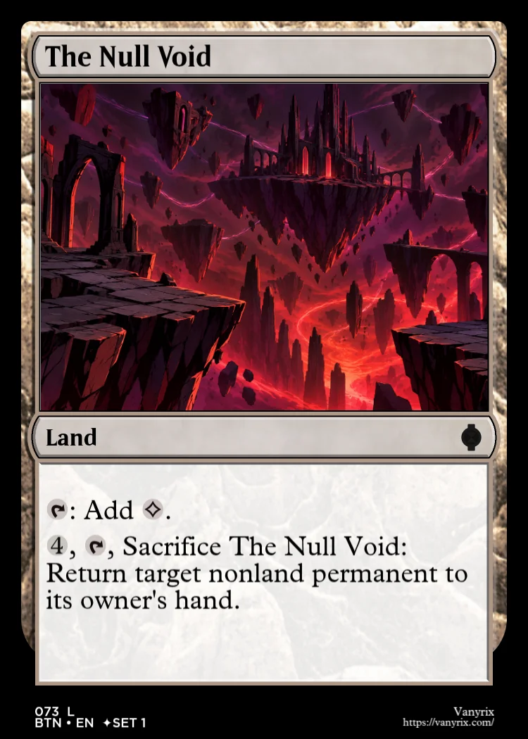 The Null Void
