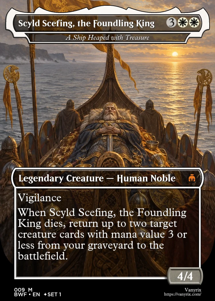 Scyld Scefing, the Foundling King
