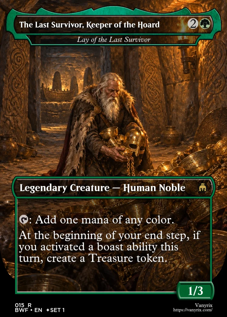 The Last Survivor, Keeper of the Hoard