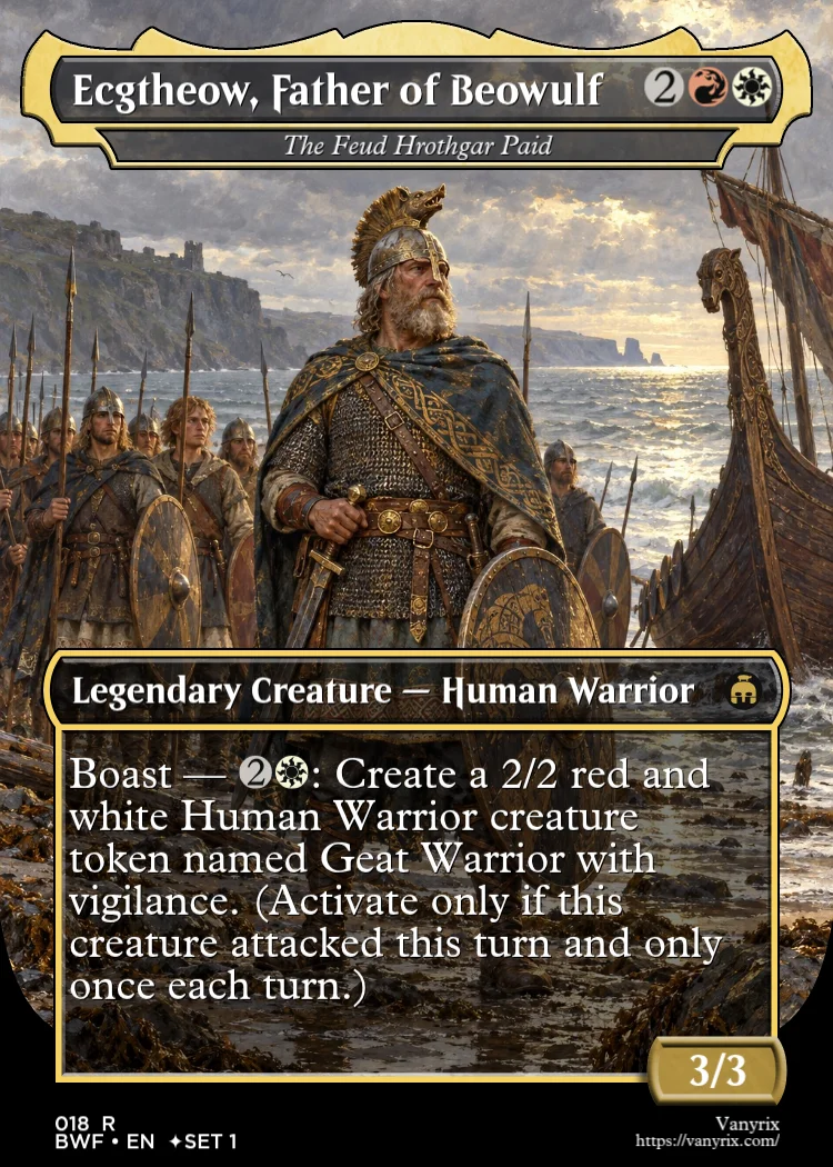 Ecgtheow, Father of Beowulf