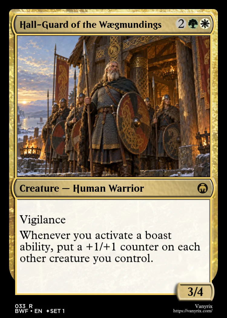 Hall-Guard of the Wægmundings