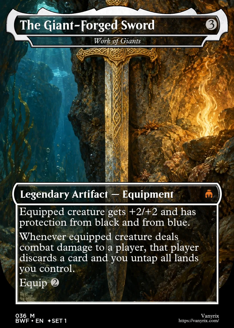 The Giant-Forged Sword