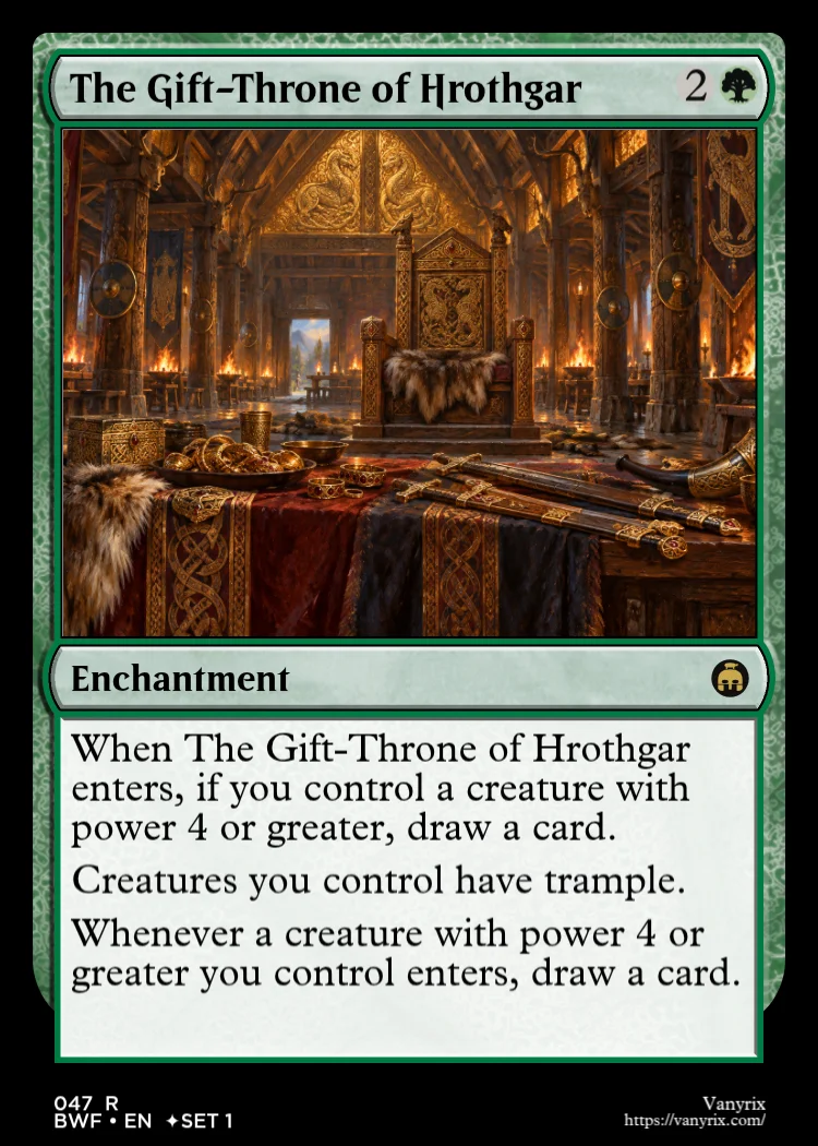 The Gift-Throne of Hrothgar