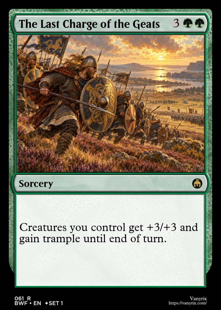 The Last Charge of the Geats