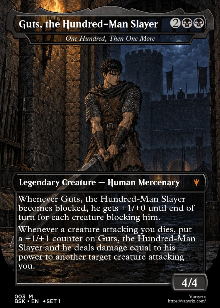 Guts, the Hundred-Man Slayer