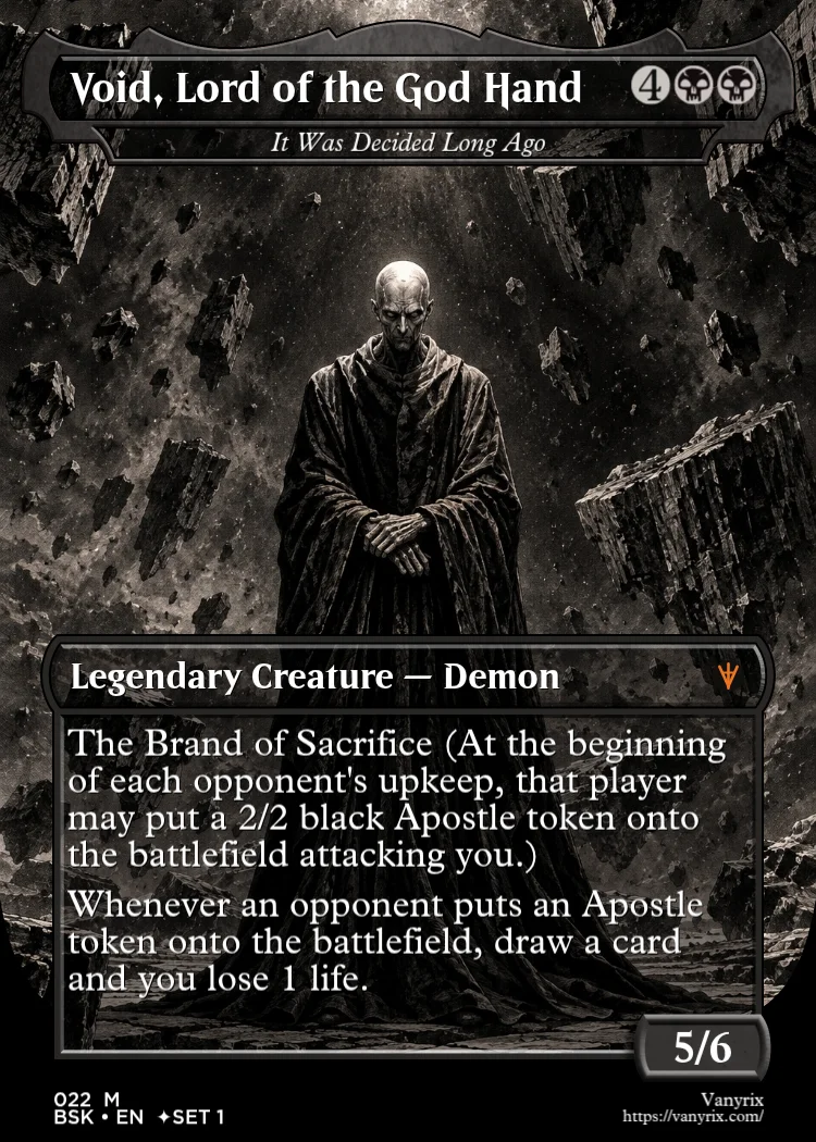 Void, Lord of the God Hand