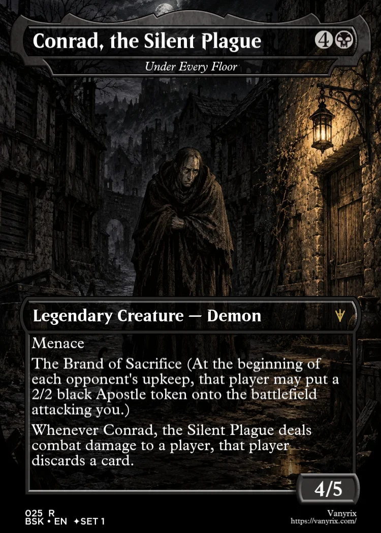Conrad, the Silent Plague