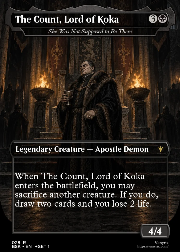 The Count, Lord of Koka