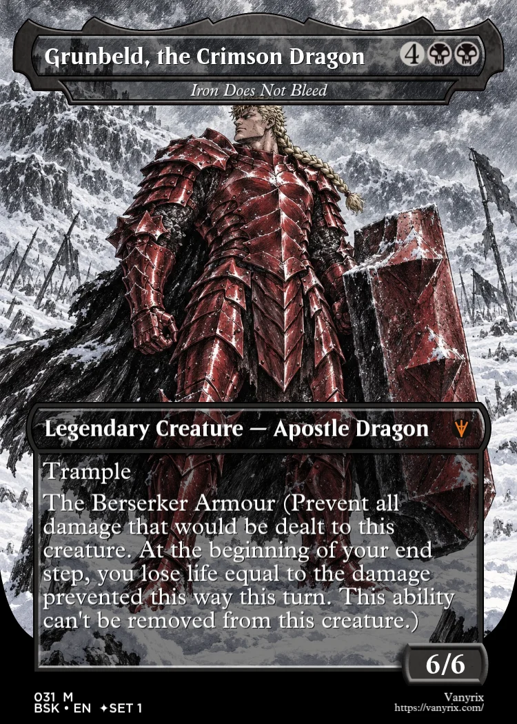 Grunbeld, the Crimson Dragon