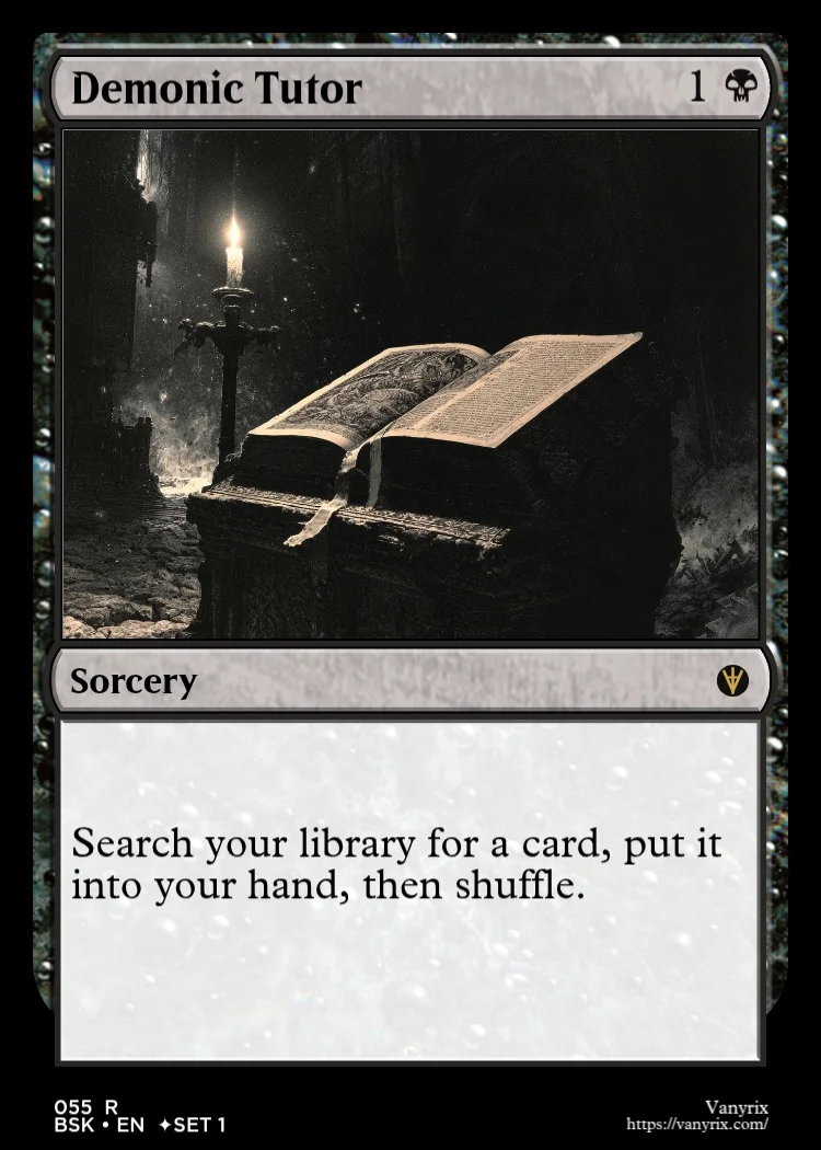 Demonic Tutor