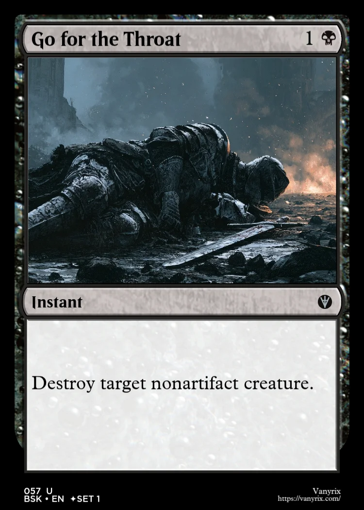 Go for the Throat