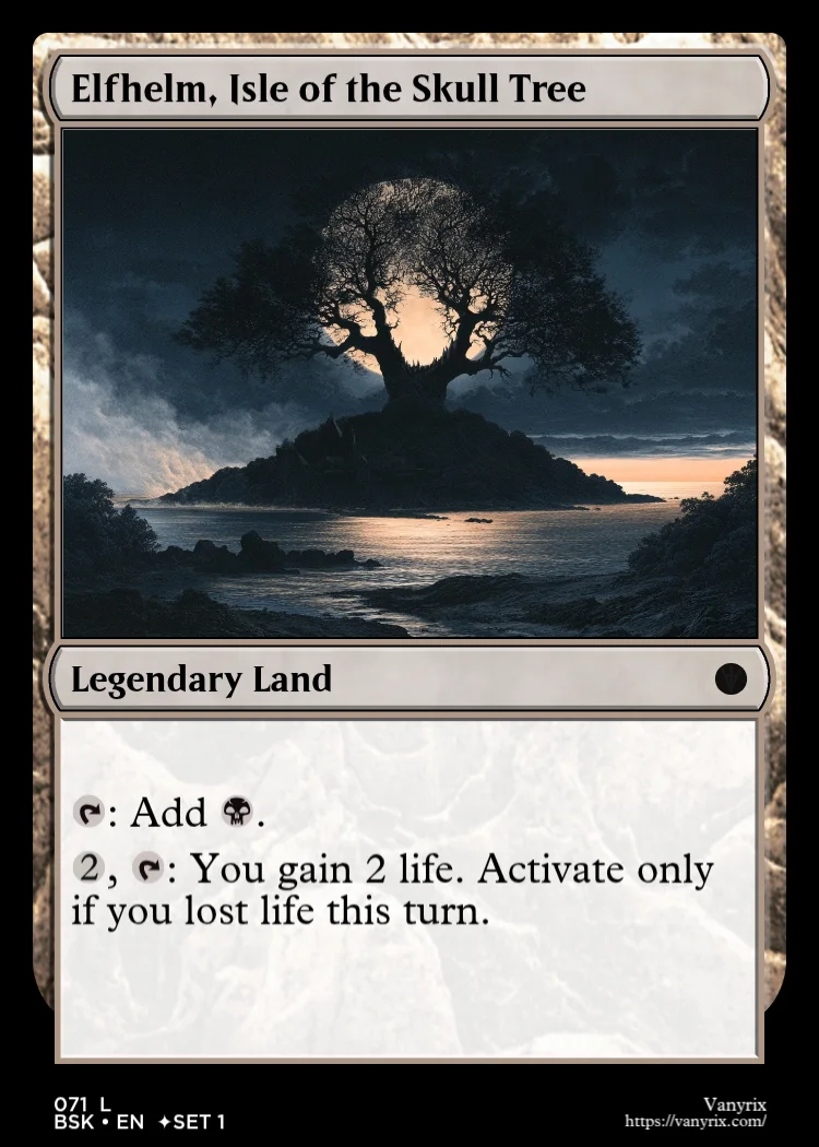 Elfhelm, Isle of the Skull Tree