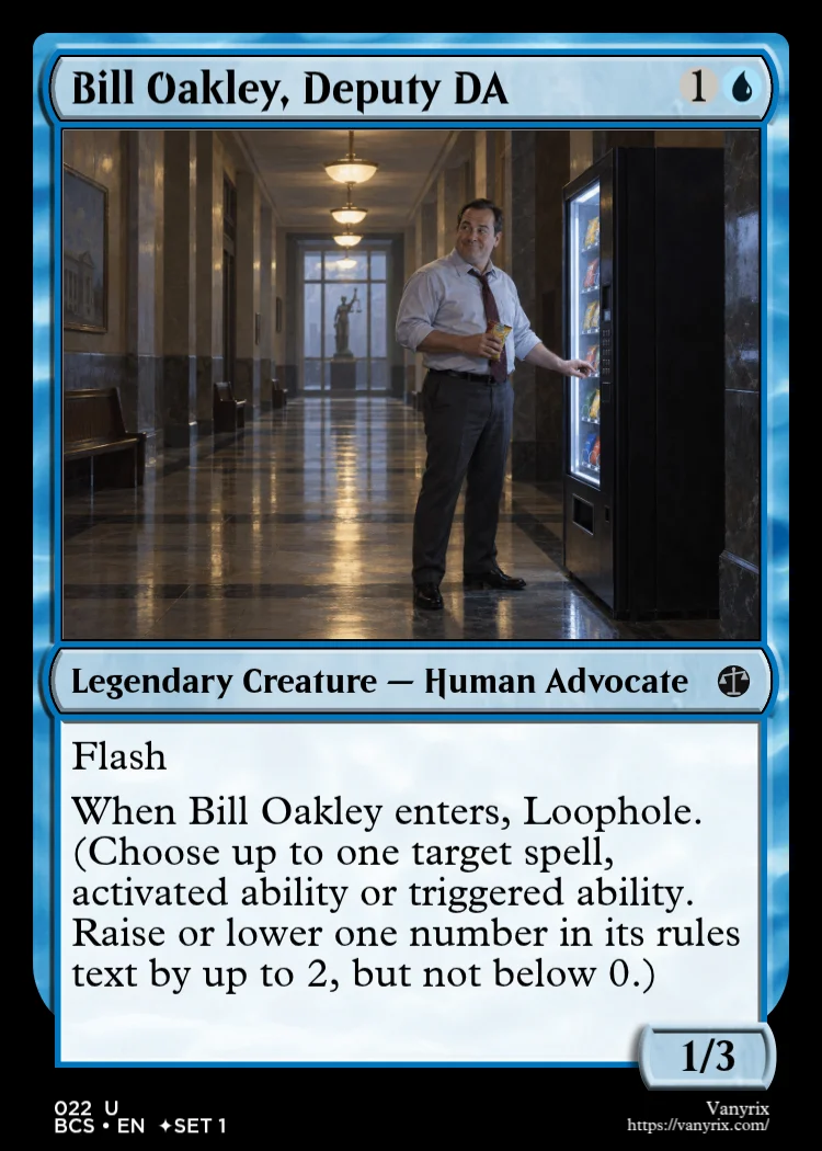 Bill Oakley, Deputy DA