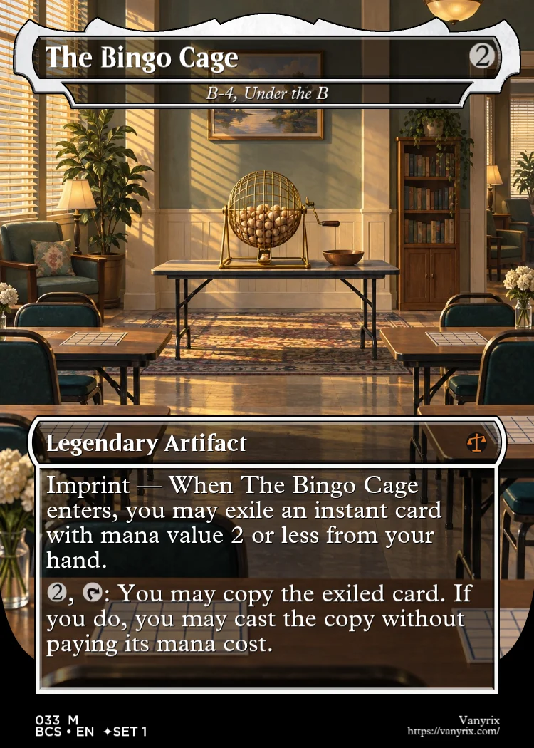 The Bingo Cage