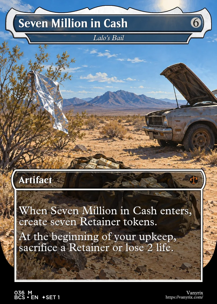 Seven Million in Cash